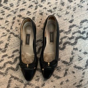 Bally Vintage Platform Flats